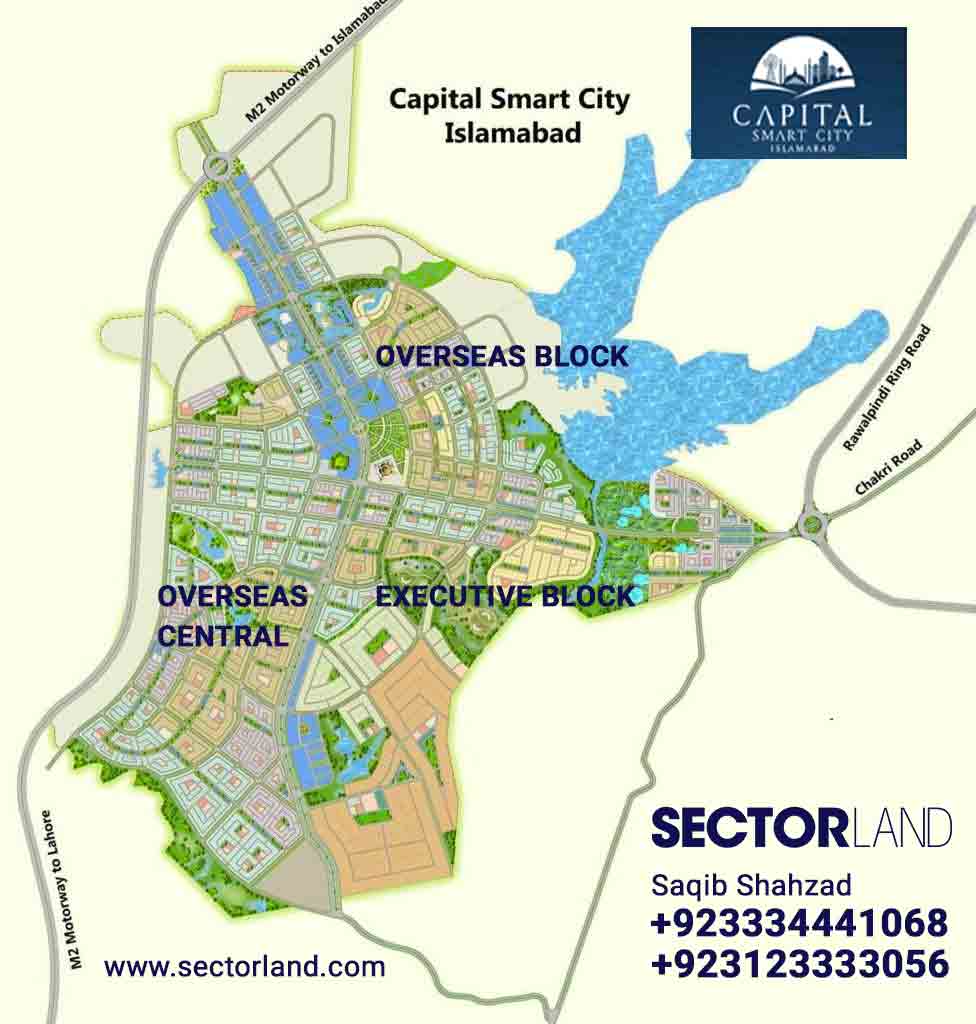 location of Overseas block Capital Smart City