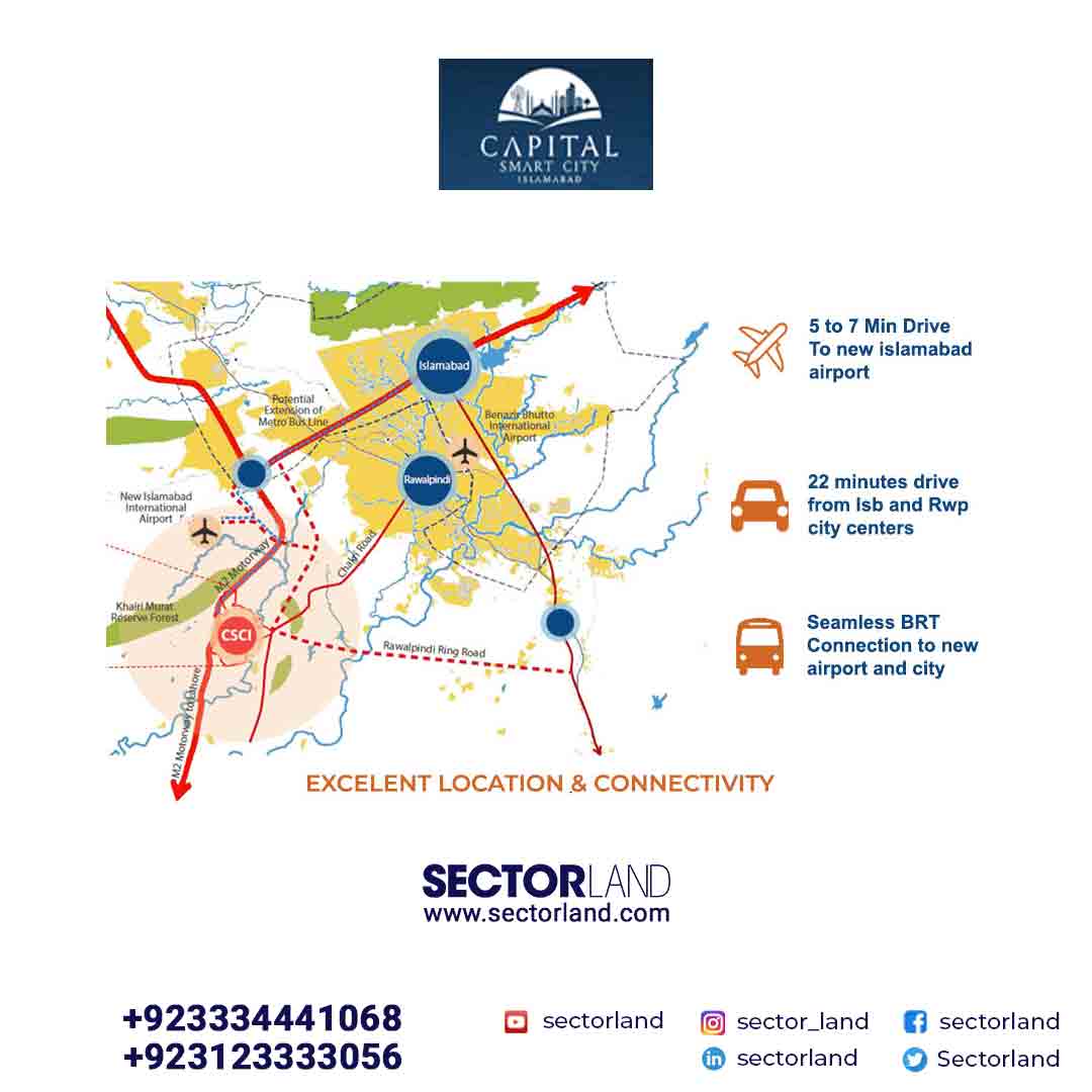 Capital Smart City Exact Location